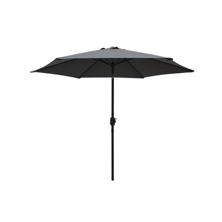 SEASONAL TRENDS TiltCrank Market Umbrella, 944 in H, 1063 in W Canopy, 1063 in L Canopy, Hexagonal Canopy 59655